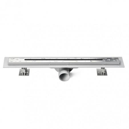 CANAL DUCHE EASY c/ GRELHA INOX LINE 50x5 CM