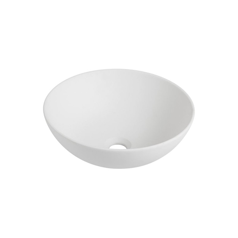 LAVATÓRIO POUSAR SICILIA Circular S/Furo 400x150 mm