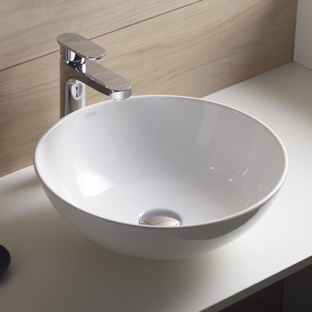 LAVATÓRIO POUSAR SICILIA Circular S/Furo 400x150 mm