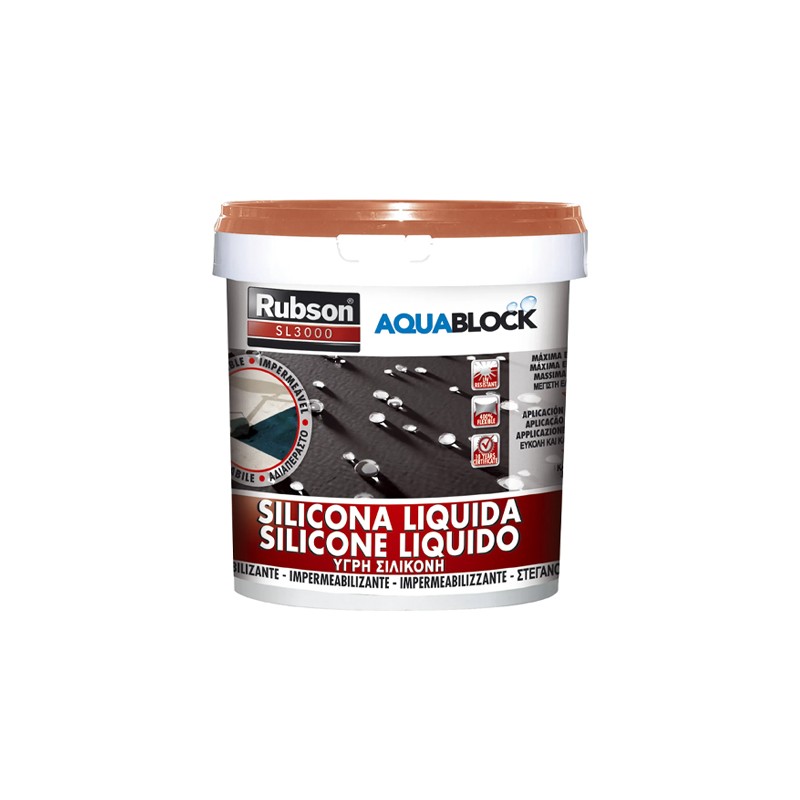 RUBSON SL3000 -1KG «TELHA» SILICONE LIQUIDO