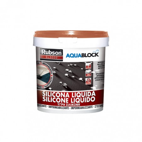 RUBSON SL3000 -1KG «TELHA» SILICONE LIQUIDO