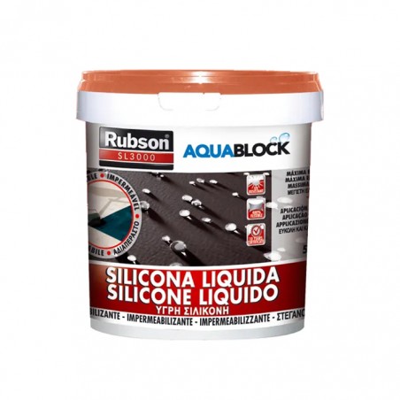 RUBSON SL3000 - 5KG «TELHA» SILICONE LIQUIDO