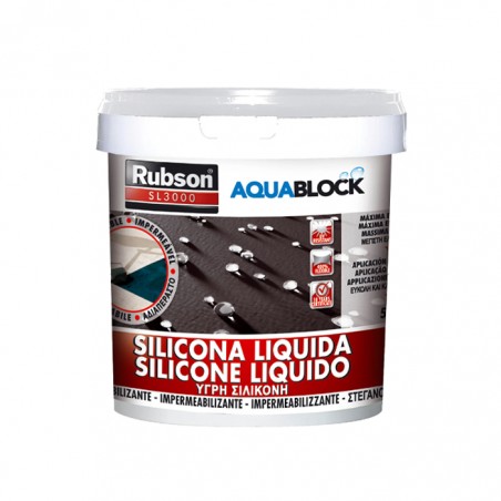 RUBSON SL3000 - 5KG «BRANCO»  SILICONE LIQUIDO