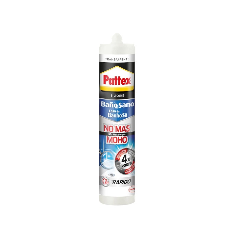 PATTEX CASA DE BANHO SÃ TRANSPARENTE - NÃO MAIS FUNGOS 280ML