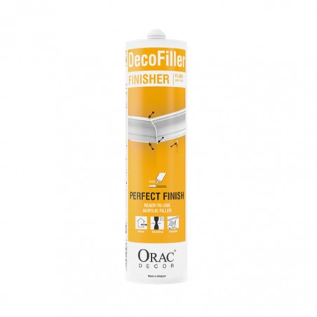 ORAC - DECO FILLER FL300 - FINISHER 310ML - Selante Acrilico Acabamento Branco