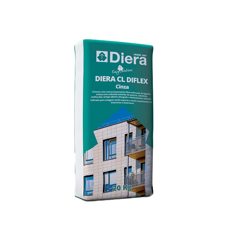 DIERA CL DIFLEX  CINZA 20KG -  CIMENTO COLA DIERA IN/EXT - C2TE