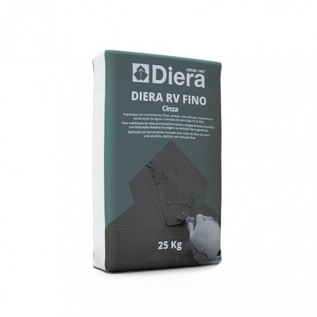 DIERA REBOCO - RV FINO CINZA 25KG - SUPER