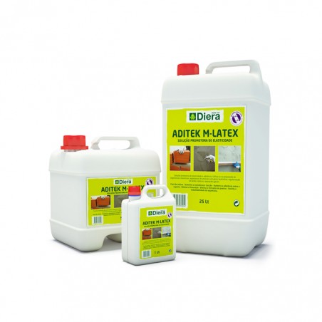 DIERA ADITEK M - LATEX    - 5 LTs - ADITIVO ELASTICIDADE e ADERÊNCIA