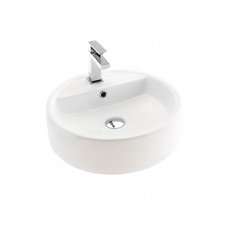 4039 - Lavatório Pousar Circular - 44 c/furação