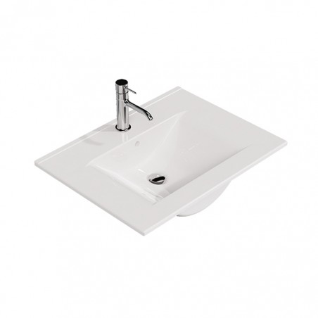 FLAT 5061 - Lavatório de Encastre - 60cm (prof 46)