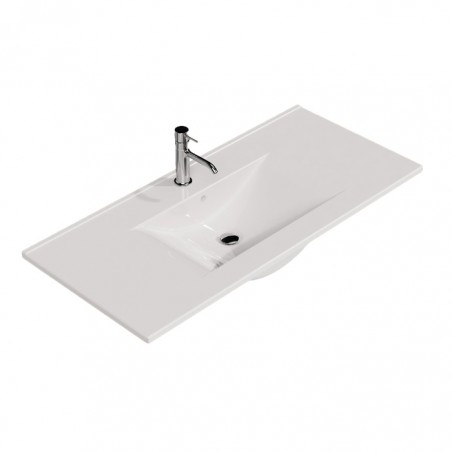 LAVATÓRIO CERAMICO 5101 FLAT 100cm (prof 46)