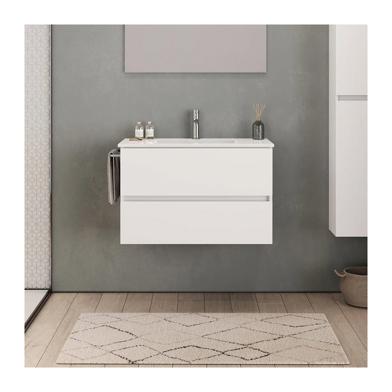 MÓVEL EURO-1 SUSP  60cm - BRANCO