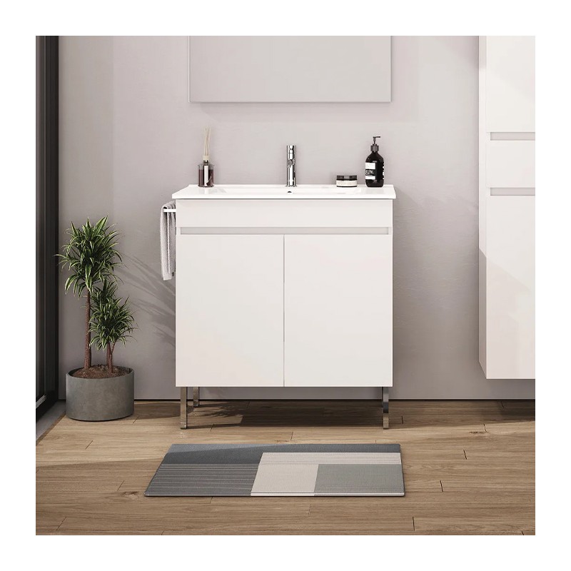 MÓVEL  LUANA 80CM BRANCO