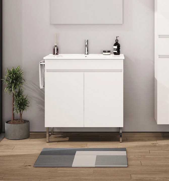 MÓVEL  LUANA 80CM - BRANCO...