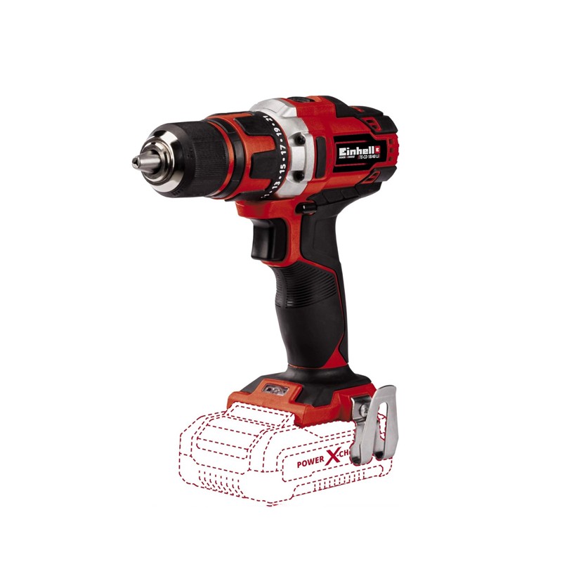 EINHELL S/FIO - APARAFUSADORA BRUSHLESS 40 NmTE-CD 18/40 Li REF: 4513925