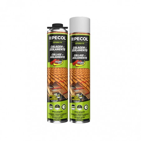 ESPUMA POLIURETANO TELHAS - MANUAL 750 ML