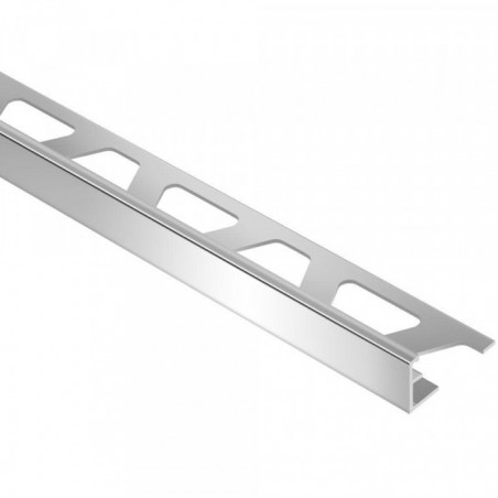 PERFIL DE AZULEJO SCHLUTER JOLLY-ACG - Perfil L Aluminio Cromo H 6