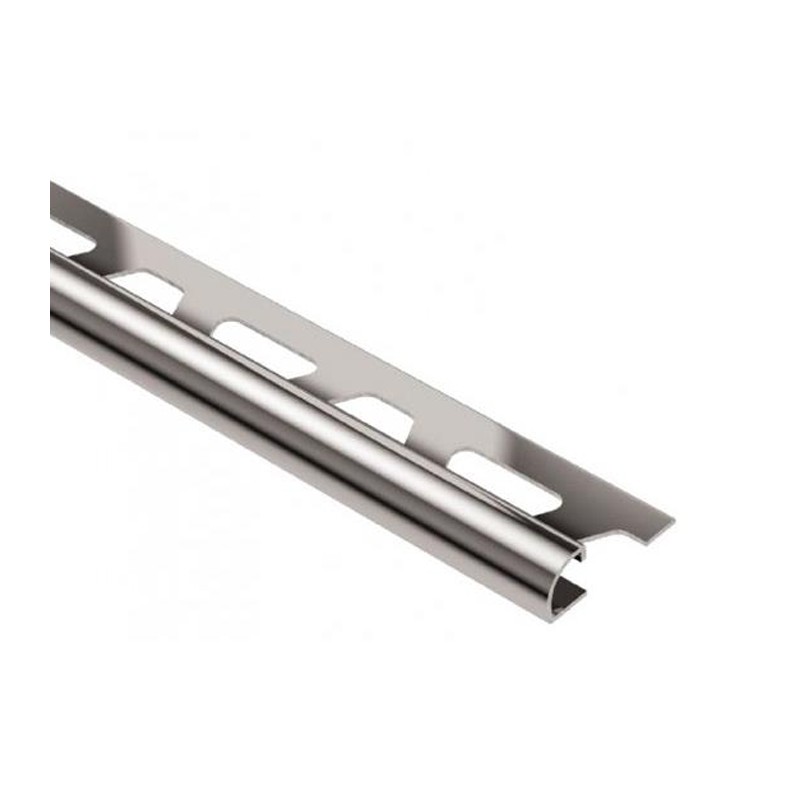 PERFIL DE AZULEJO SCHLUTER RONDEC-E - Perfil Redondo INOX V2A H 10