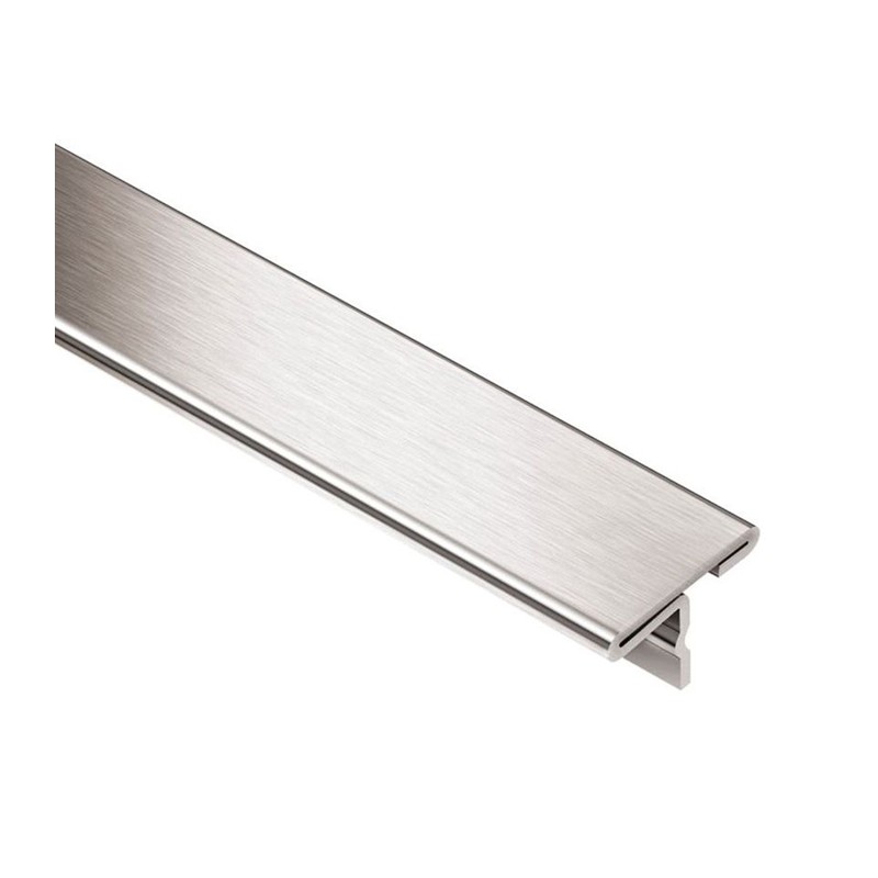 PERFIL DE TRANSIÇÃO SCHLUTER RENO-T-EB 25MM - INOX ESCOVADO