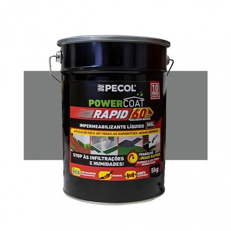 POWERCOAT RAPID MSL - CINZA 5LT