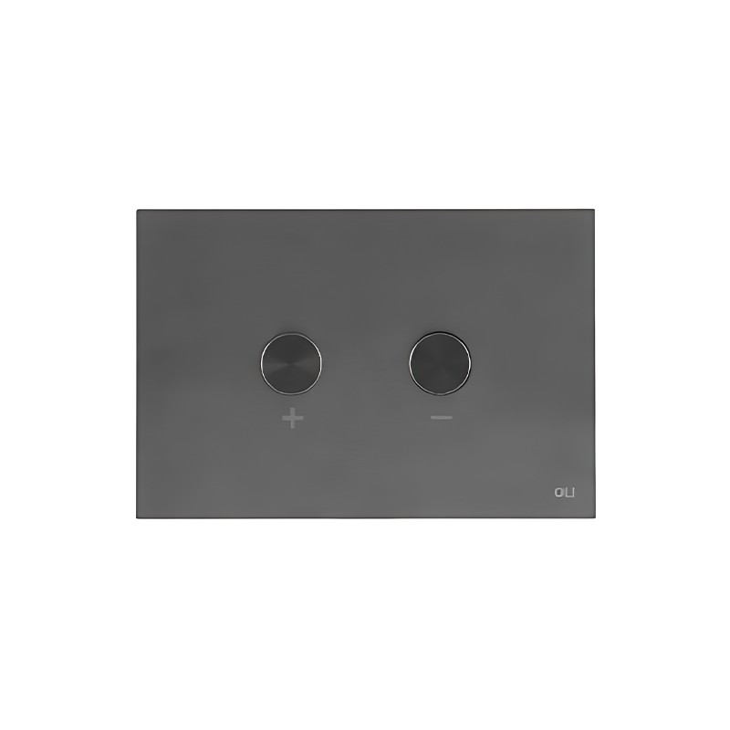OLI - PLACA COMANDO BLINK - PVD INOX BLACK GUN METAL