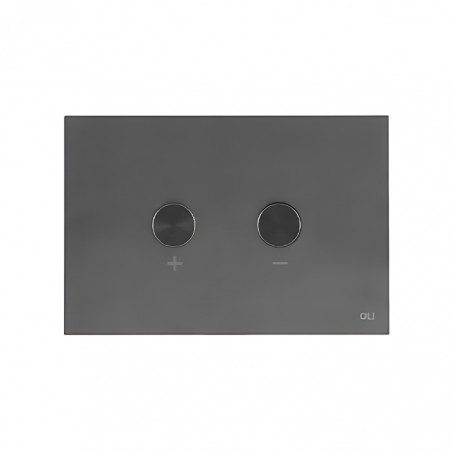 OLI - PLACA COMANDO BLINK - PVD INOX BLACK GUN METAL