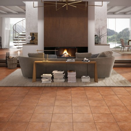 RUSTICO TERRA ANTIDERRAPANTE 33x33 - CX 1.09m2