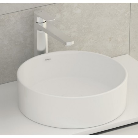 HALO BRANCO - Lavatório Pousar Circular - 380 c/Valvula