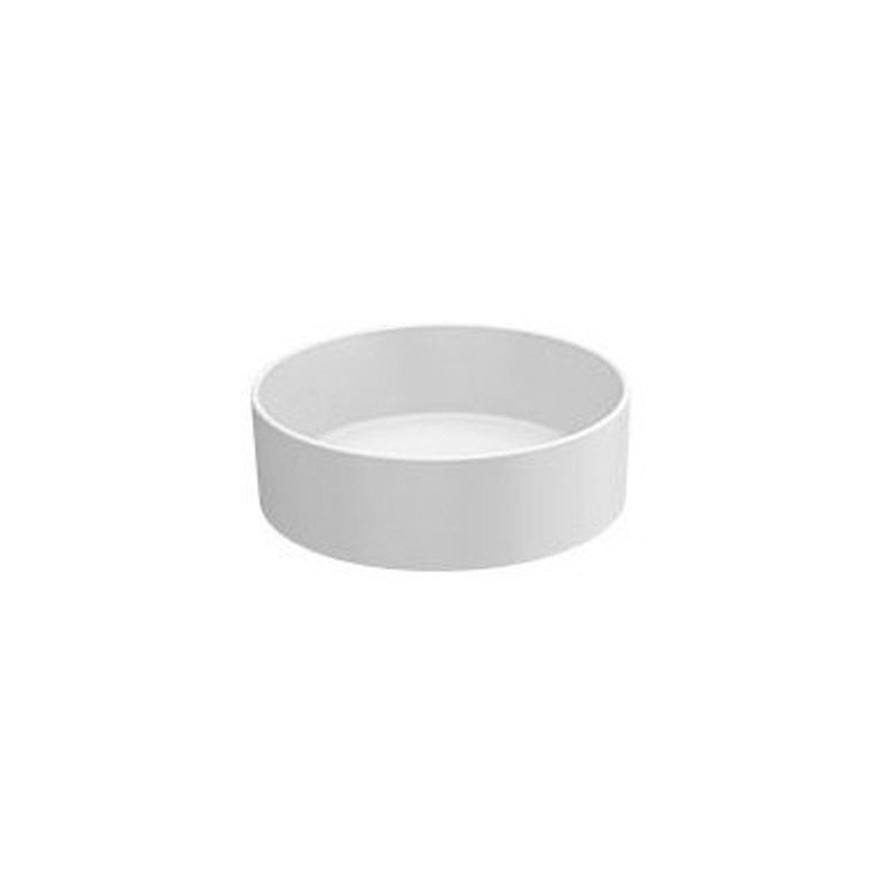 HALO BRANCO MATE - Lavatório Pousar Circular - 380 c/Valvula