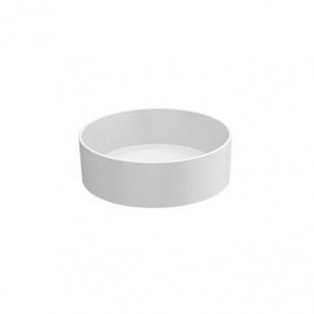 HALO BRANCO MATE - Lavatório Pousar Circular - 380 c/Valvula