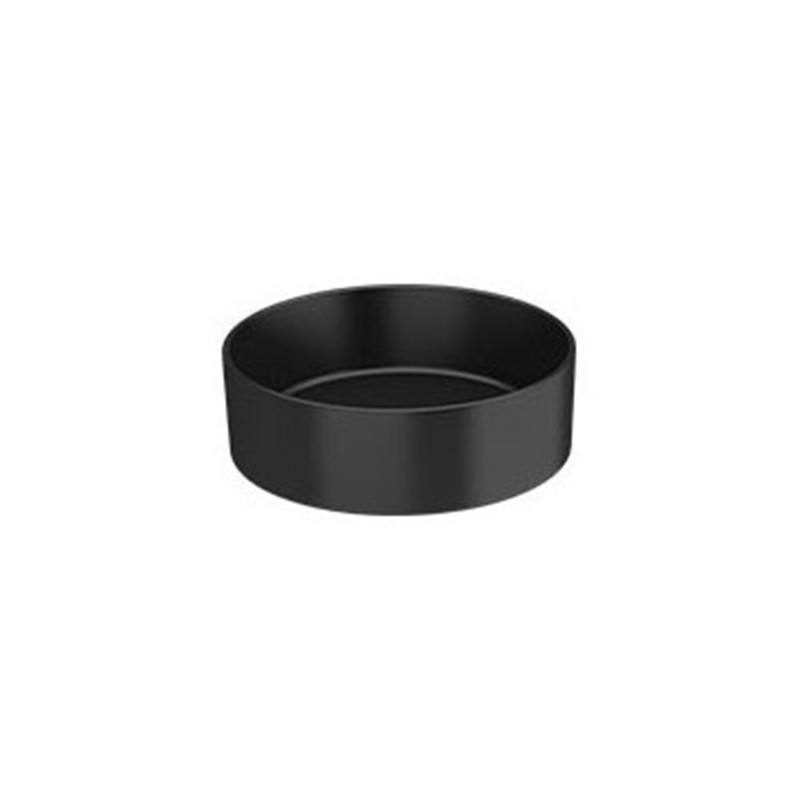 HALO PRETO MATE - Lavatório Pousar Circular - 380 c/Valvula