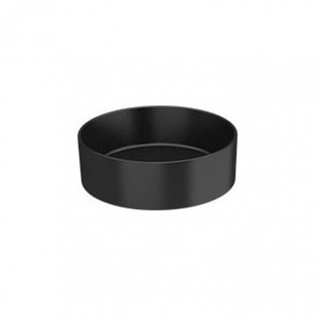 HALO PRETO MATE - Lavatório Pousar Circular - 380 c/Valvula