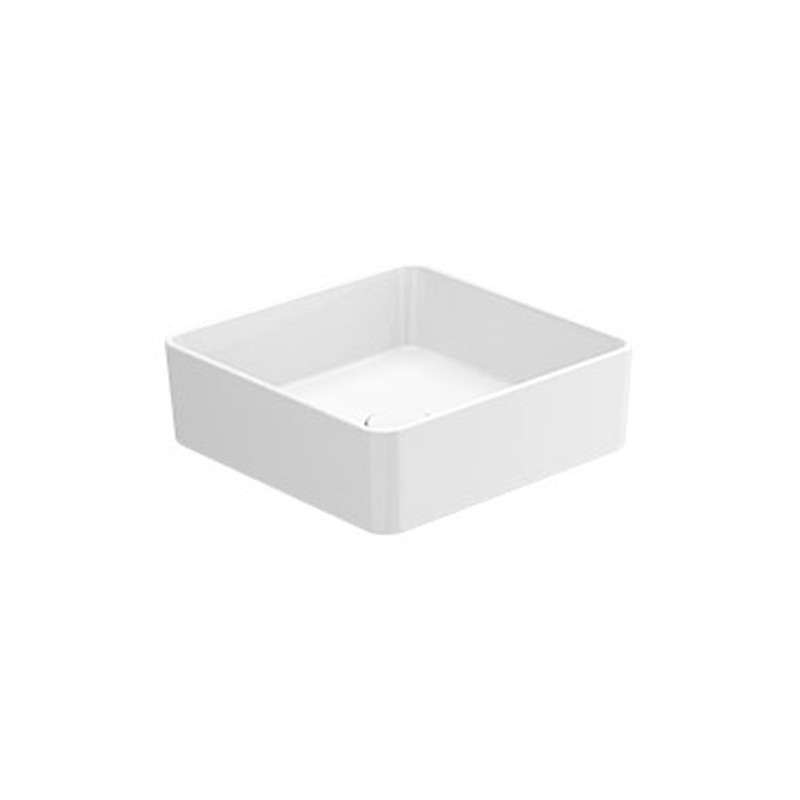 HALO BRANCO MATE - Lavatório Pousar Quadrado - 380 c/Valvula