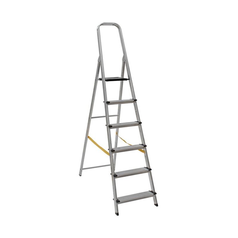 ESCADOTE ALUMINIO SUPER 6 DEGRAUS (1.5mt)