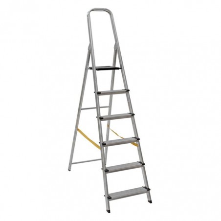 ESCADOTE ALUMINIO SUPER 6 DEGRAUS (1.5mt)