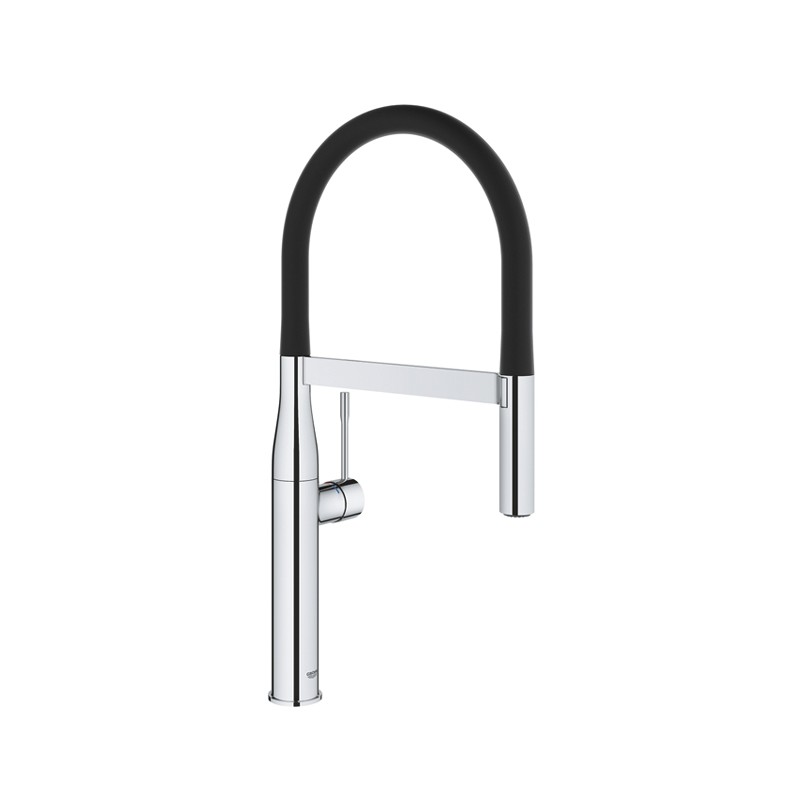 GROHE - MISTURADORA ESSENCE C/ Chuv Magnético e Bica Preta - 30 503 000