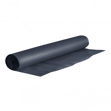LÂMINA DRENANTE 20X2 (ROLO 40m2) - PRETO (Sem Geotextil)