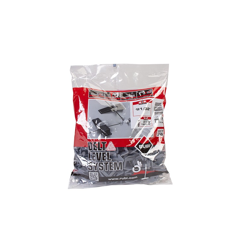 RUBI DELTA - ABRAÇADEIRAS  1MM  (200 UND)