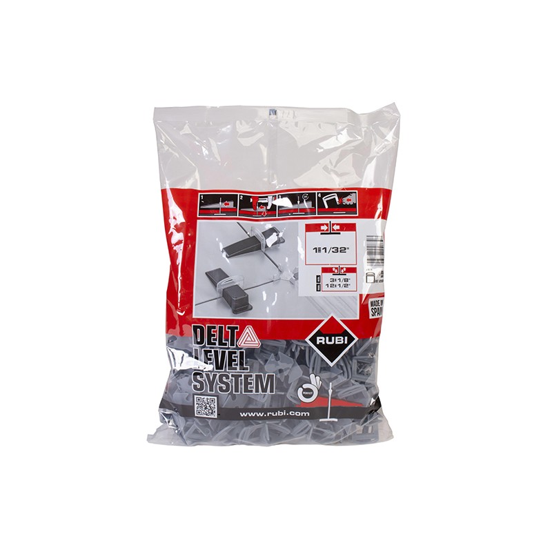 RUBI DELTA - ABRAÇADEIRAS  1MM  (400 UND)
