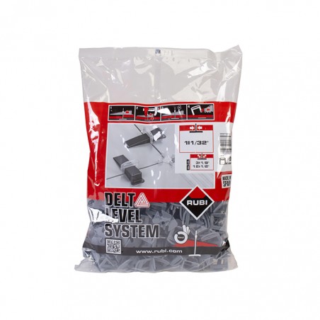 RUBI DELTA - ABRAÇADEIRAS  1MM  (400 UND)