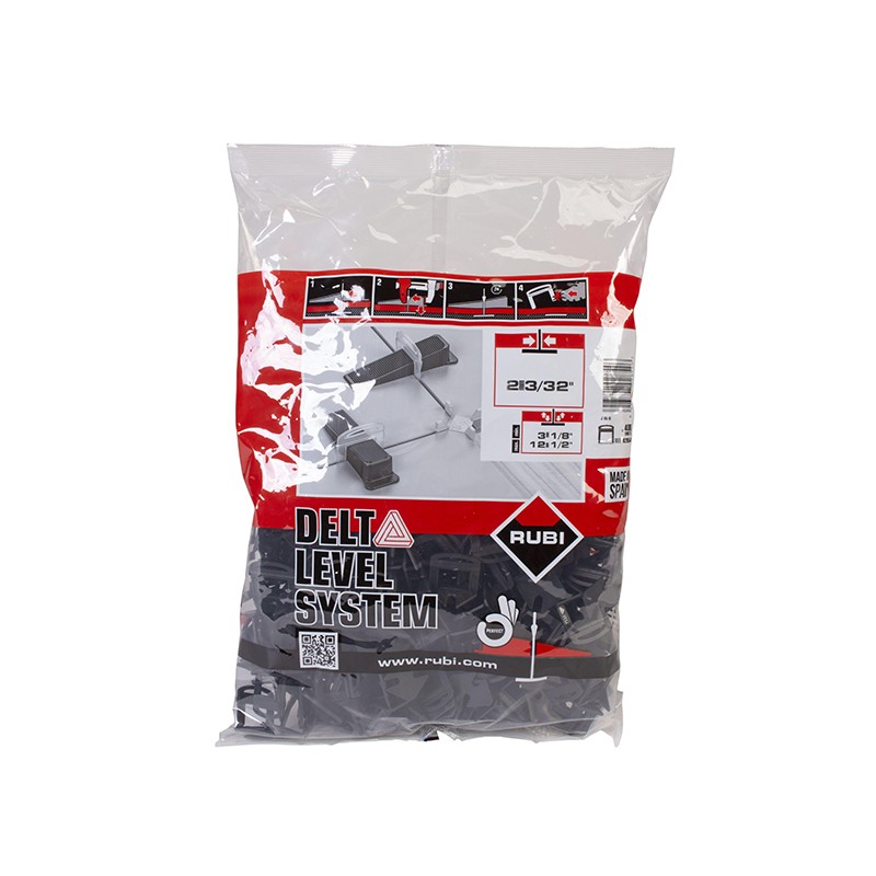 RUBI DELTA - ABRAÇADEIRAS  2MM  (400 UND)