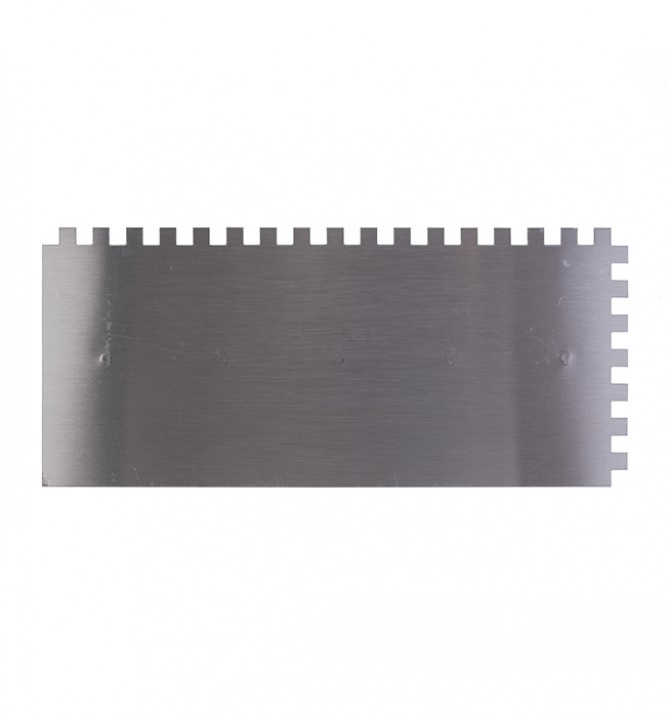 ESPATULA DENTADA 28cm (6x6)