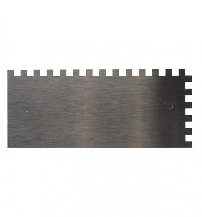 ESPATULA DENTADA 28cm (10x10)