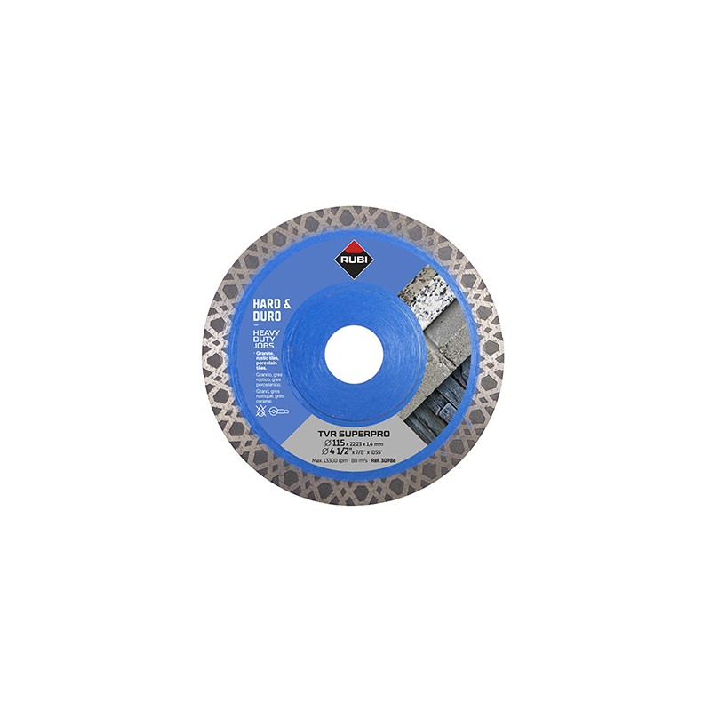 Disco Diamante GERAL REFORÇADO DURO TURBO VIPER  "TVR" - 115