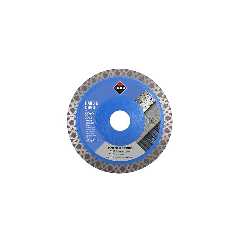 Disco Diamante GERAL REFORÇADO DURO TURBO VIPER  "TVR" - 125