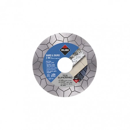 Disco Diamante MATERIAL DURO VIPER  "TVA" - 115
