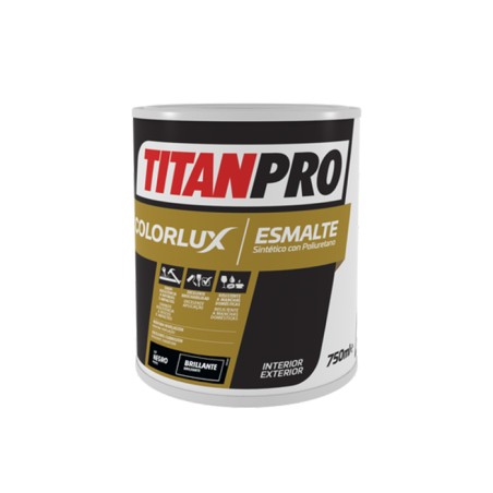 COLORLUX - ESMALTE SINT POLIUR BRILHANTE - 567 PRETO 750ML