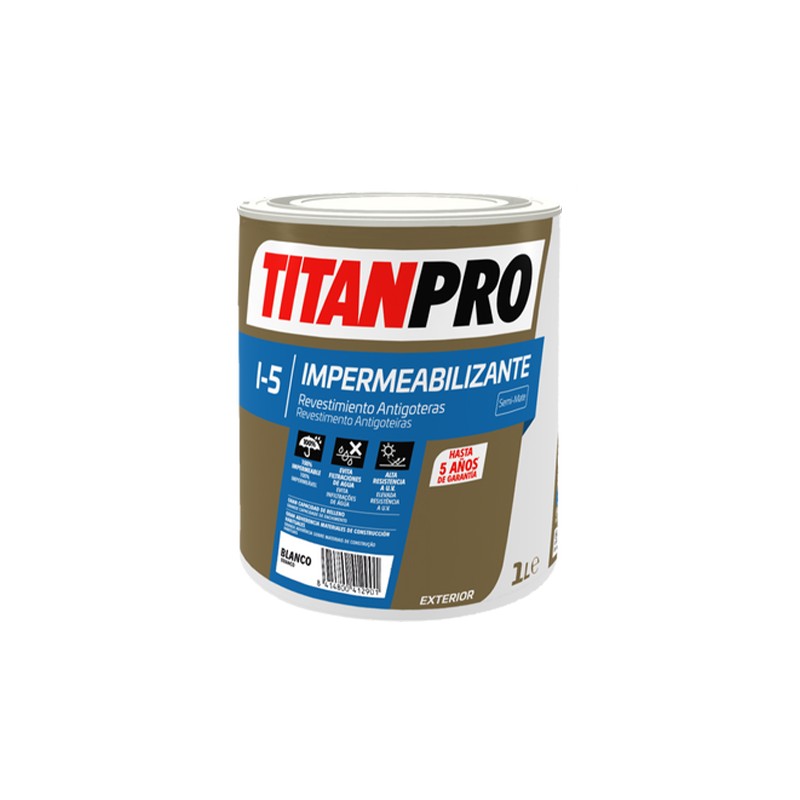 TITAN PRO I5 - ANTIGOTEIRAS BRANCO 1L