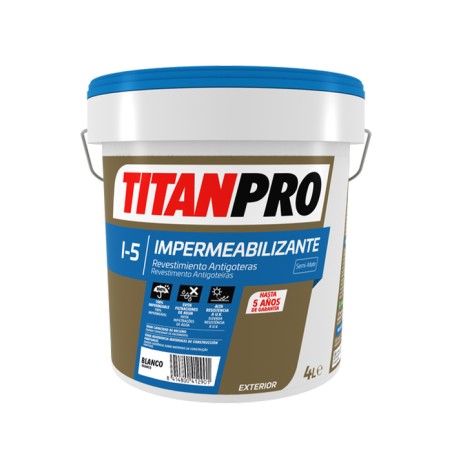 TITAN PRO I5 - ANTIGOTEIRAS BRANCO 4L