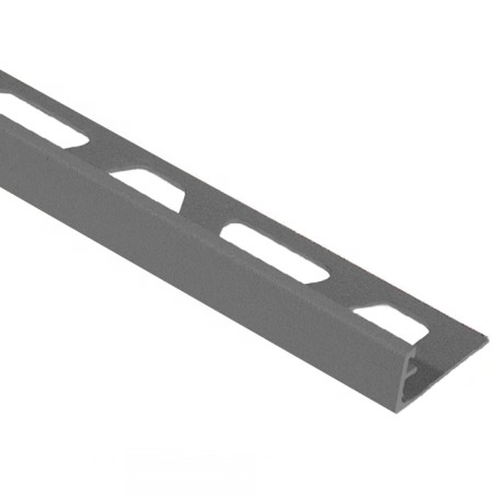 SCHLUTER JOLLY  L 80   ALUM RELEVO CINZA PEDRA   TSSG   H 8 KERLITE (2.5M)